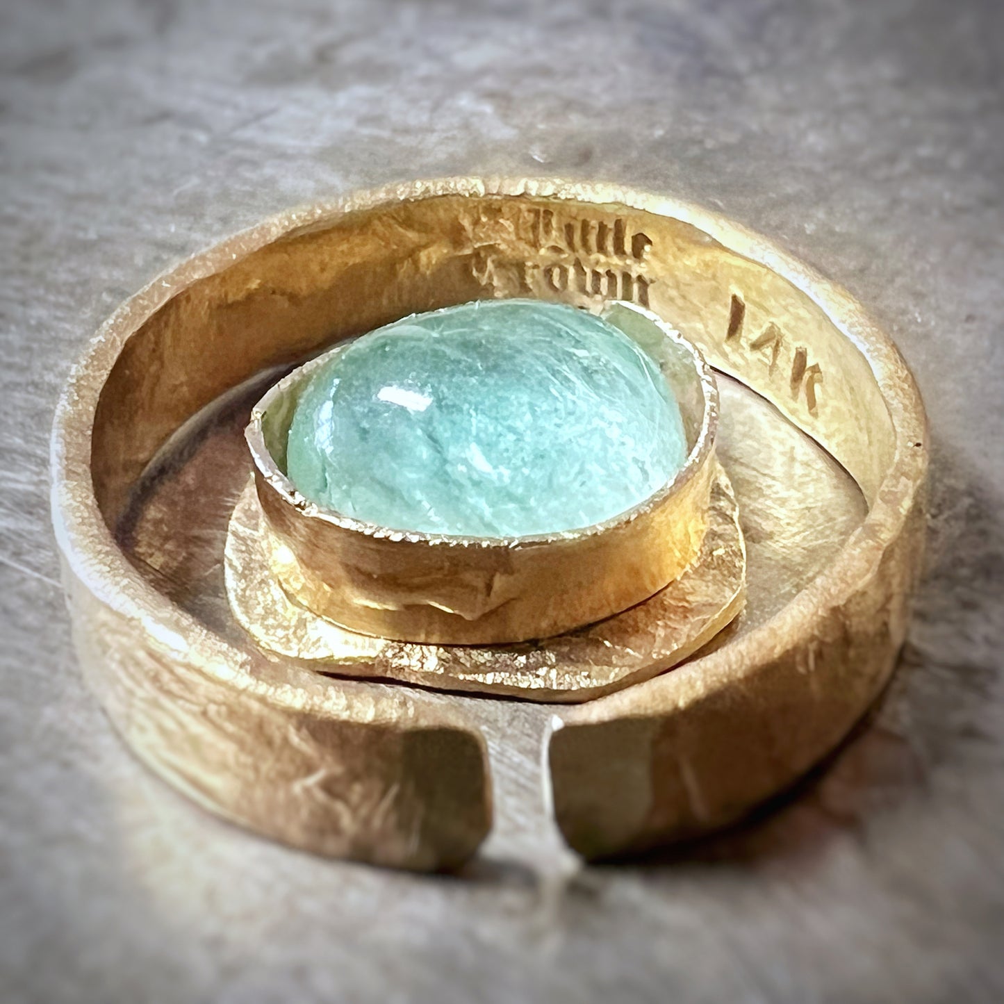 Aquamarine Ring