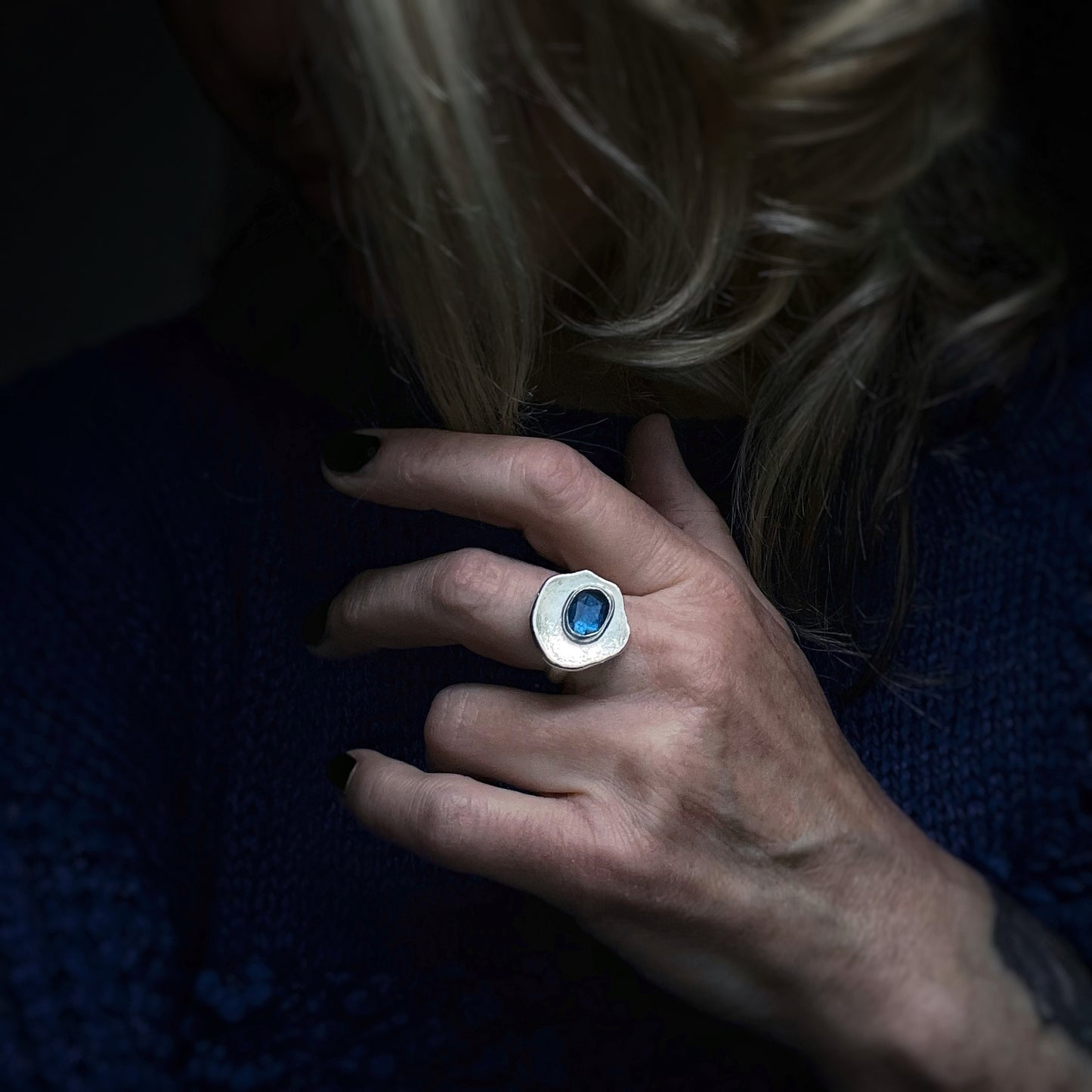 Kyanite Ring