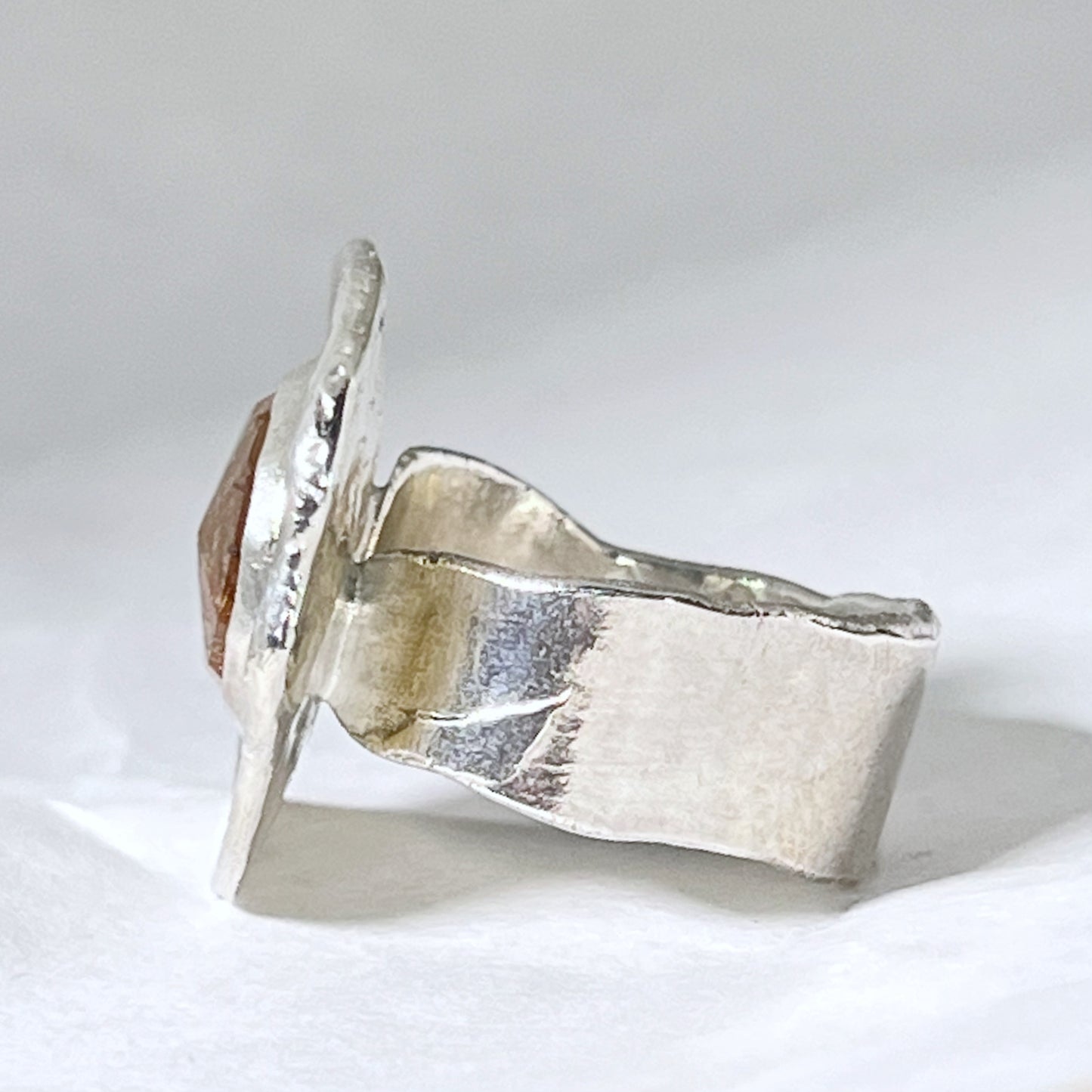 Rutilated Quartz Ring