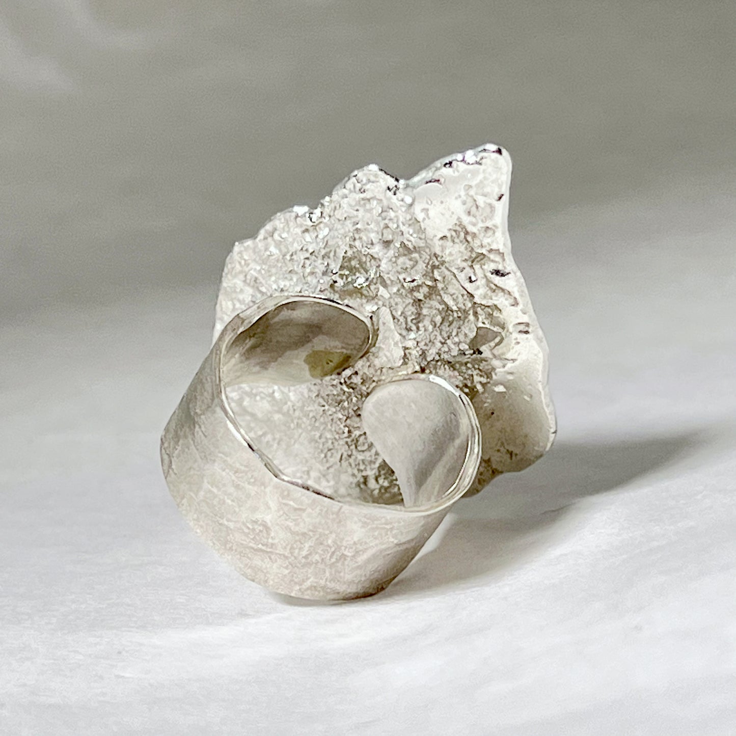 Quartz Crystal Point "Goddess" Ring