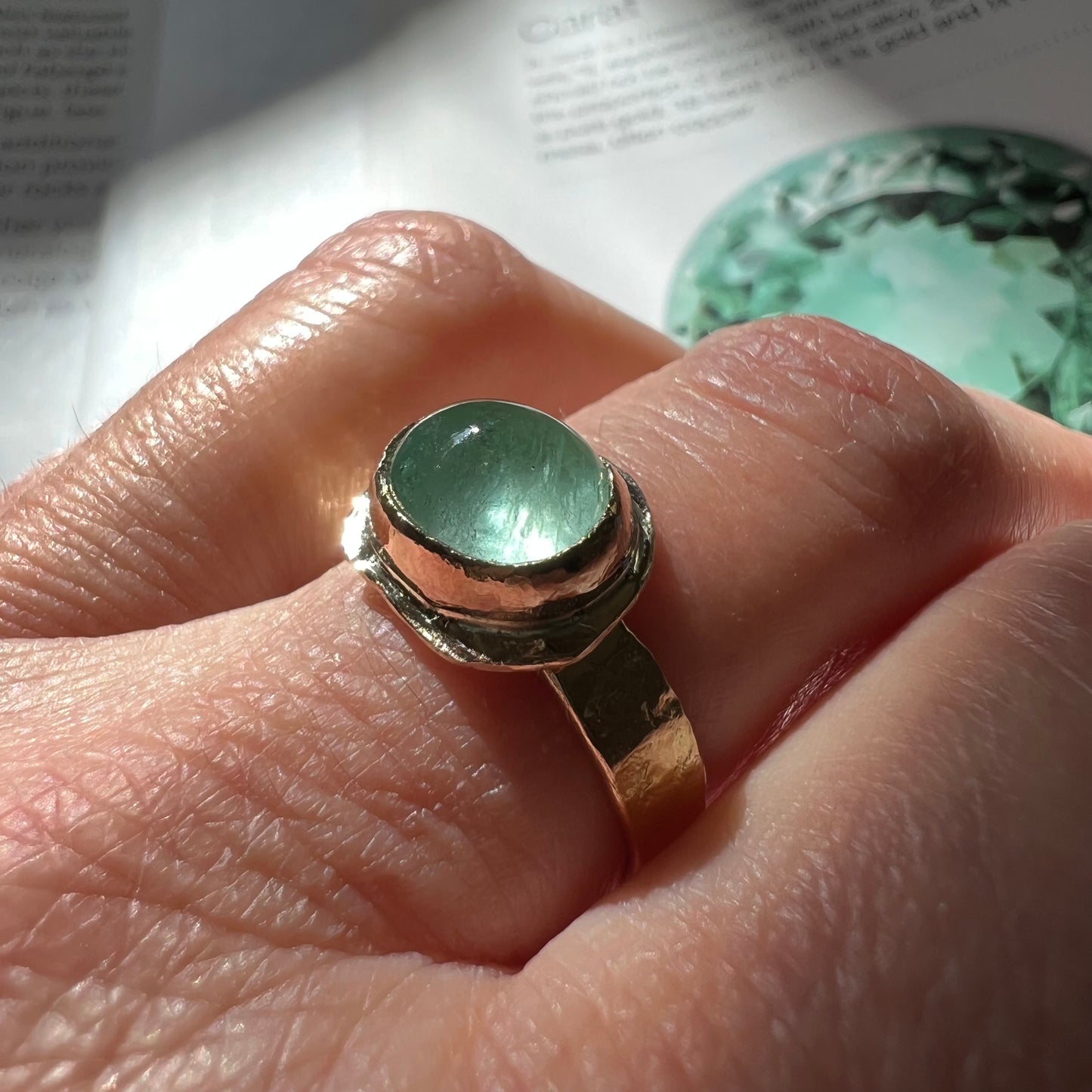 Aquamarine Ring