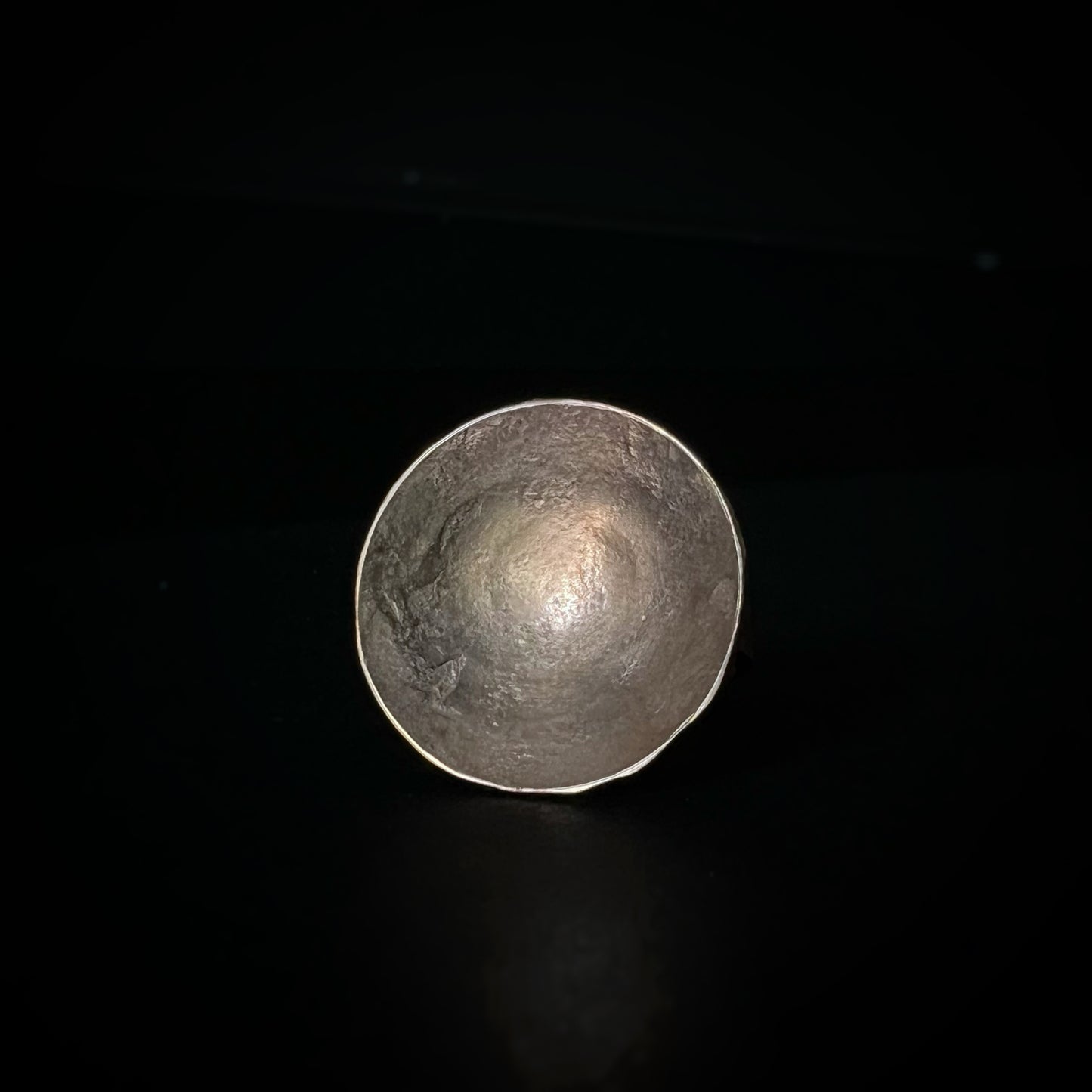 Bronze “Worry” Sun Ring