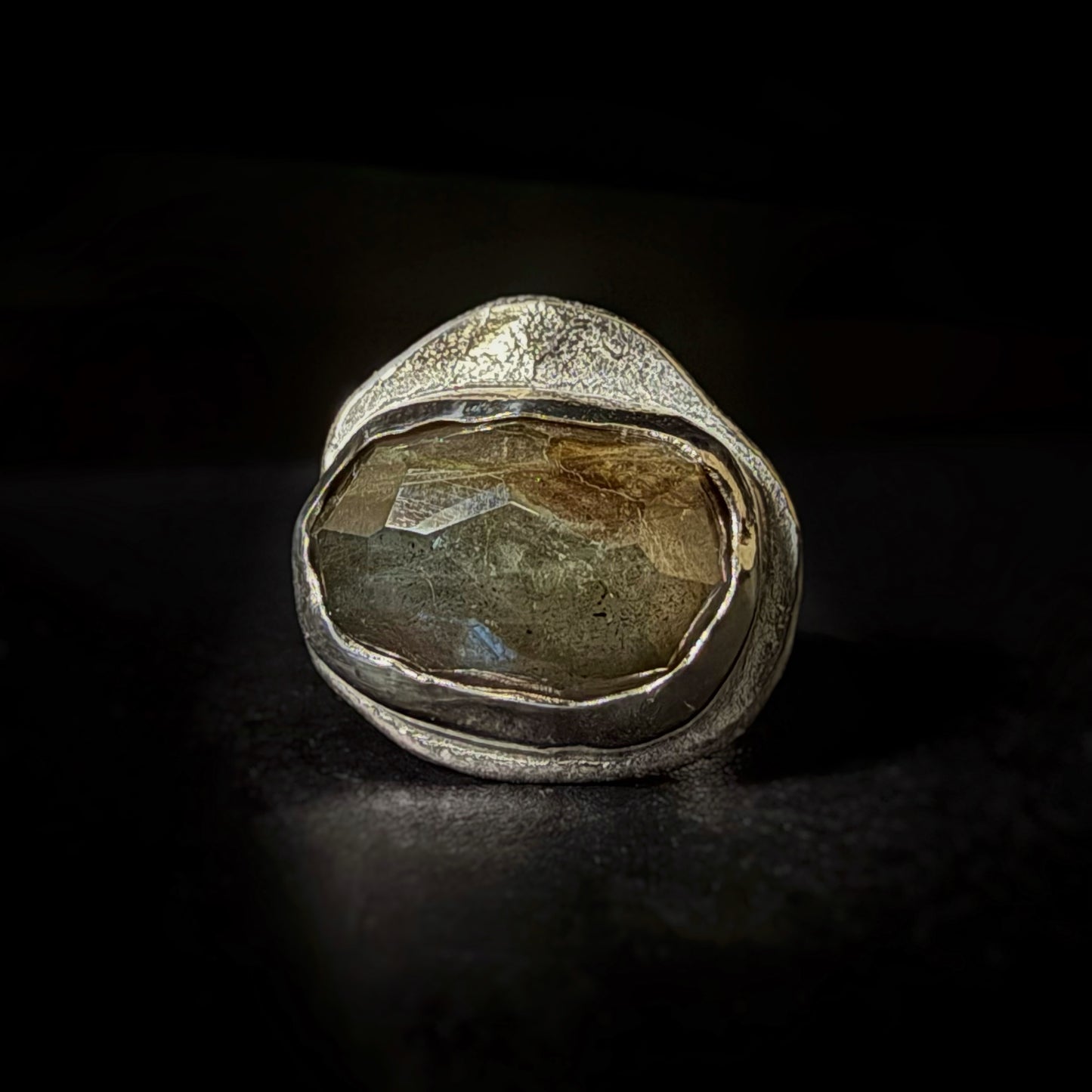 Labradorite Cocktail Ring