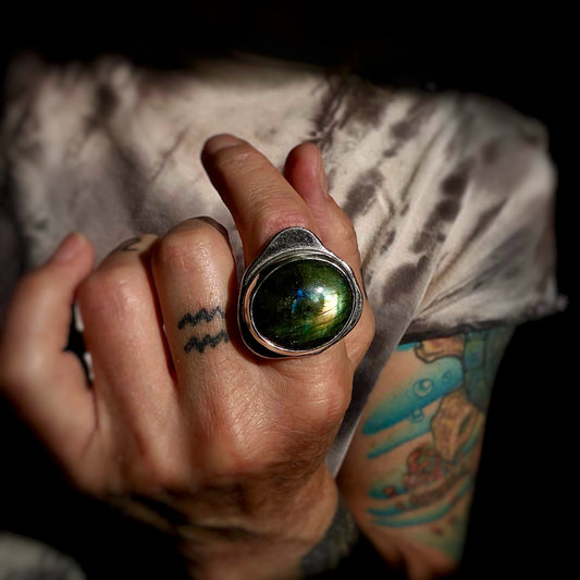 Labradorite Ring