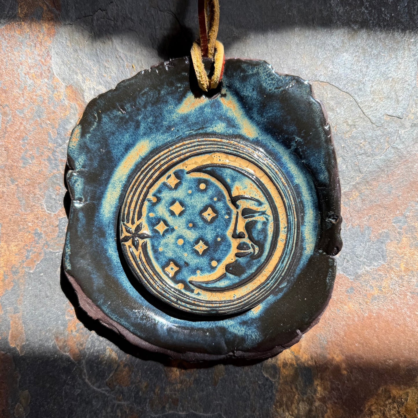 Ceramic Celestial Wall Hanging