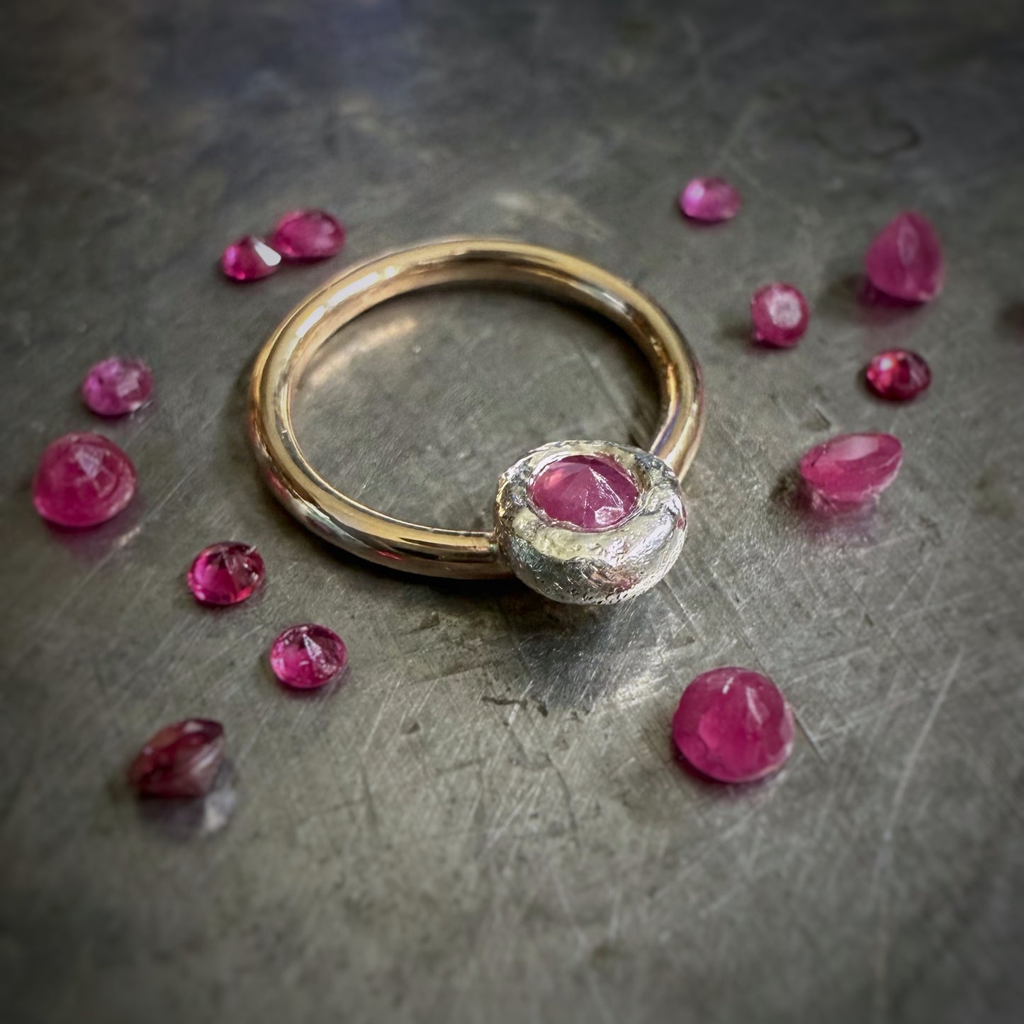 Ruby Septum Ring (10mm/16g)