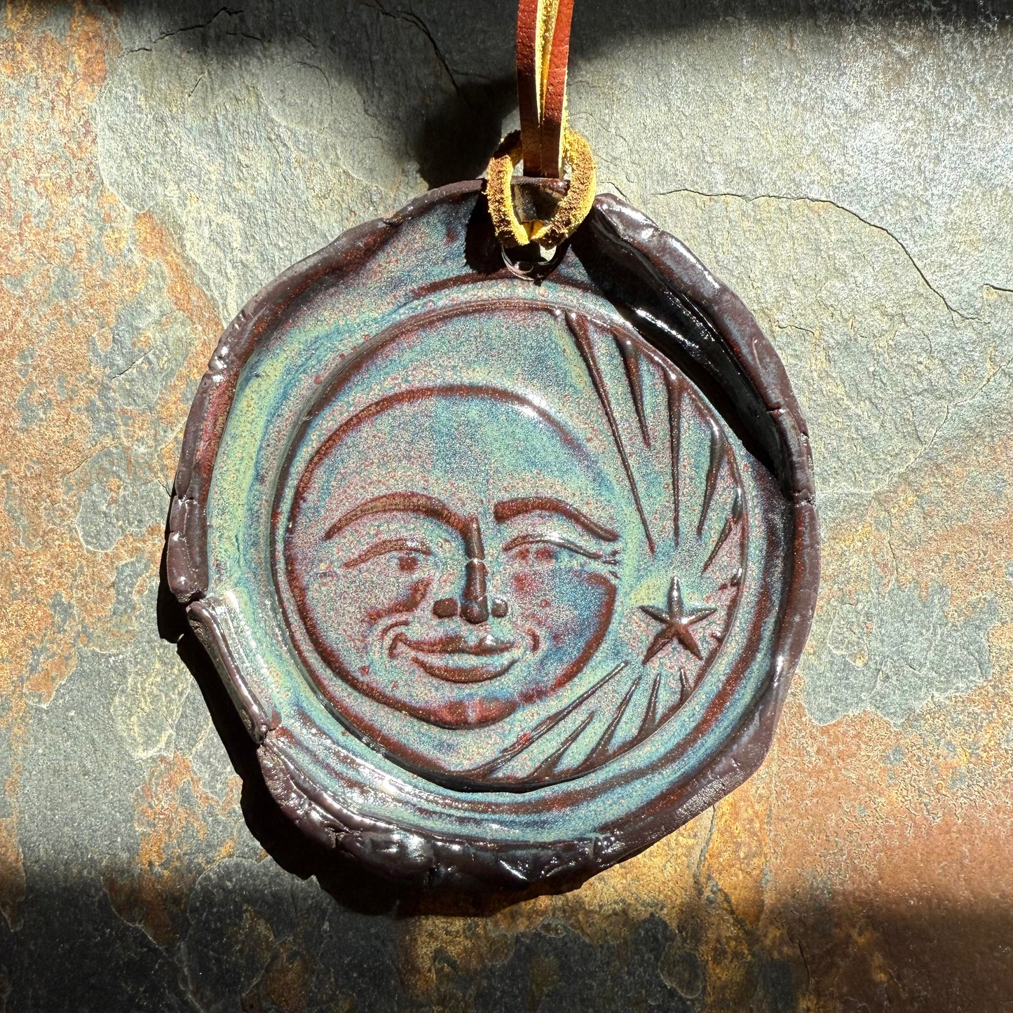 Ceramic Celestial Wall Hanging