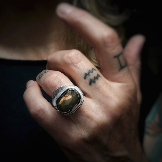 Labradorite Cocktail Ring