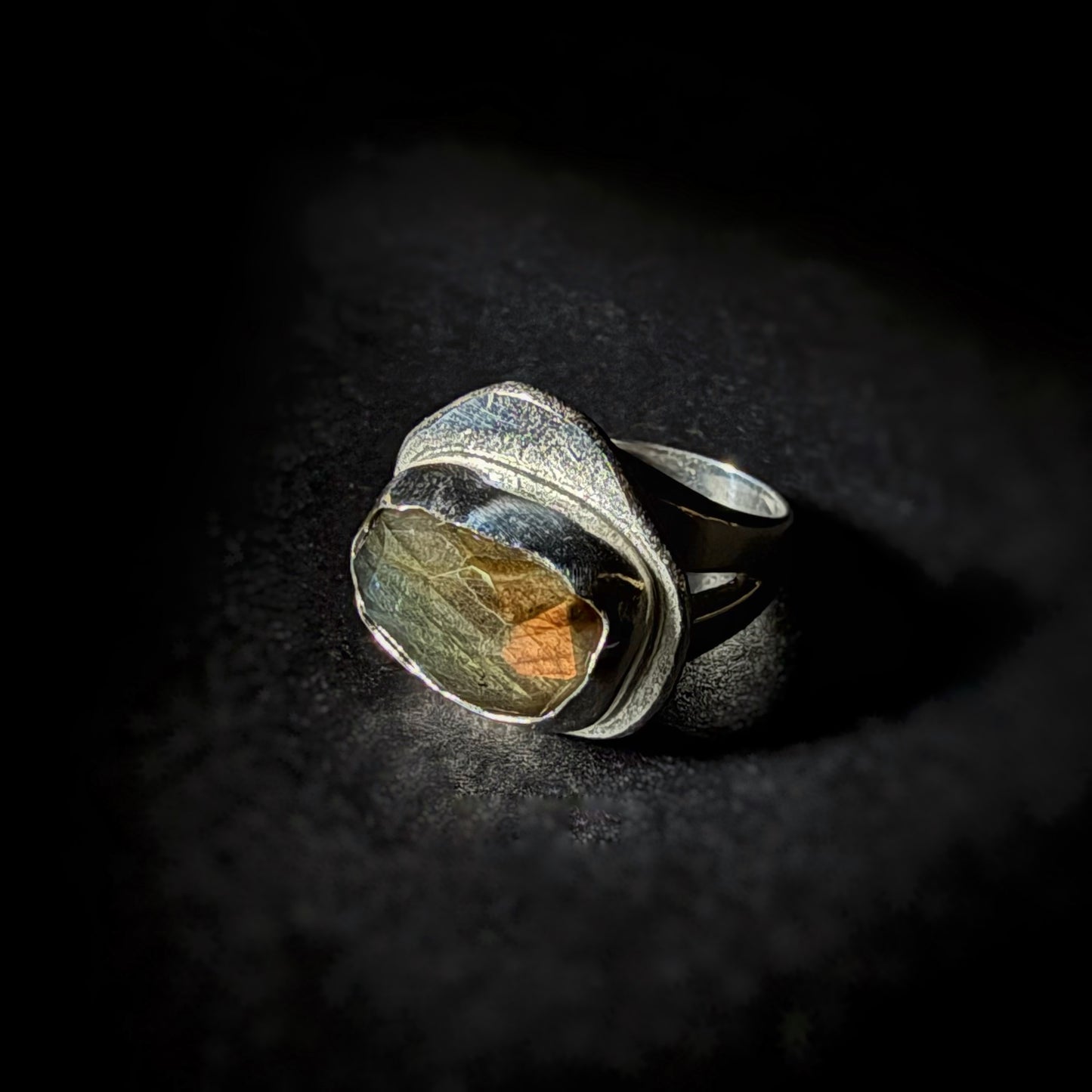 Labradorite Cocktail Ring