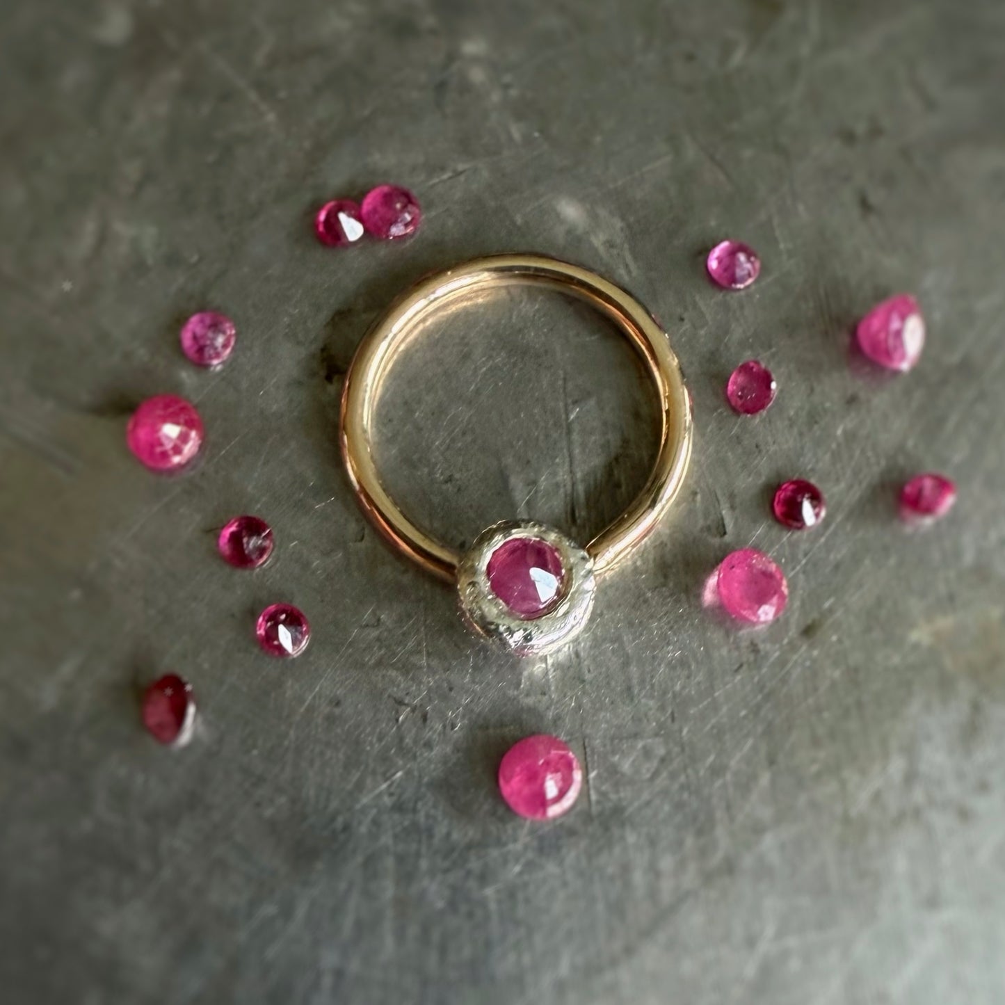 Ruby Septum Ring (10mm/16g)