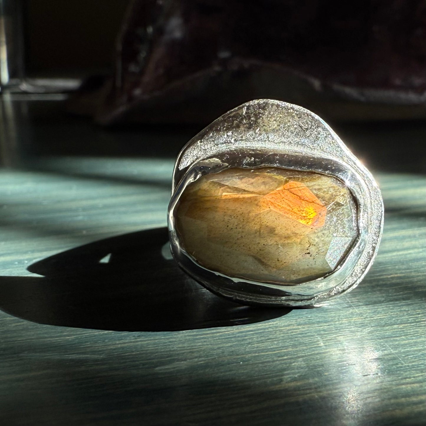 Labradorite Cocktail Ring