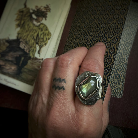 Labradorite Ring