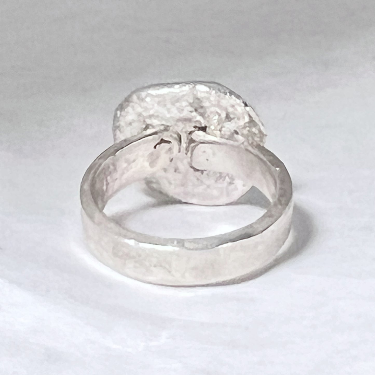 Sapphire Mixed Metal Ring