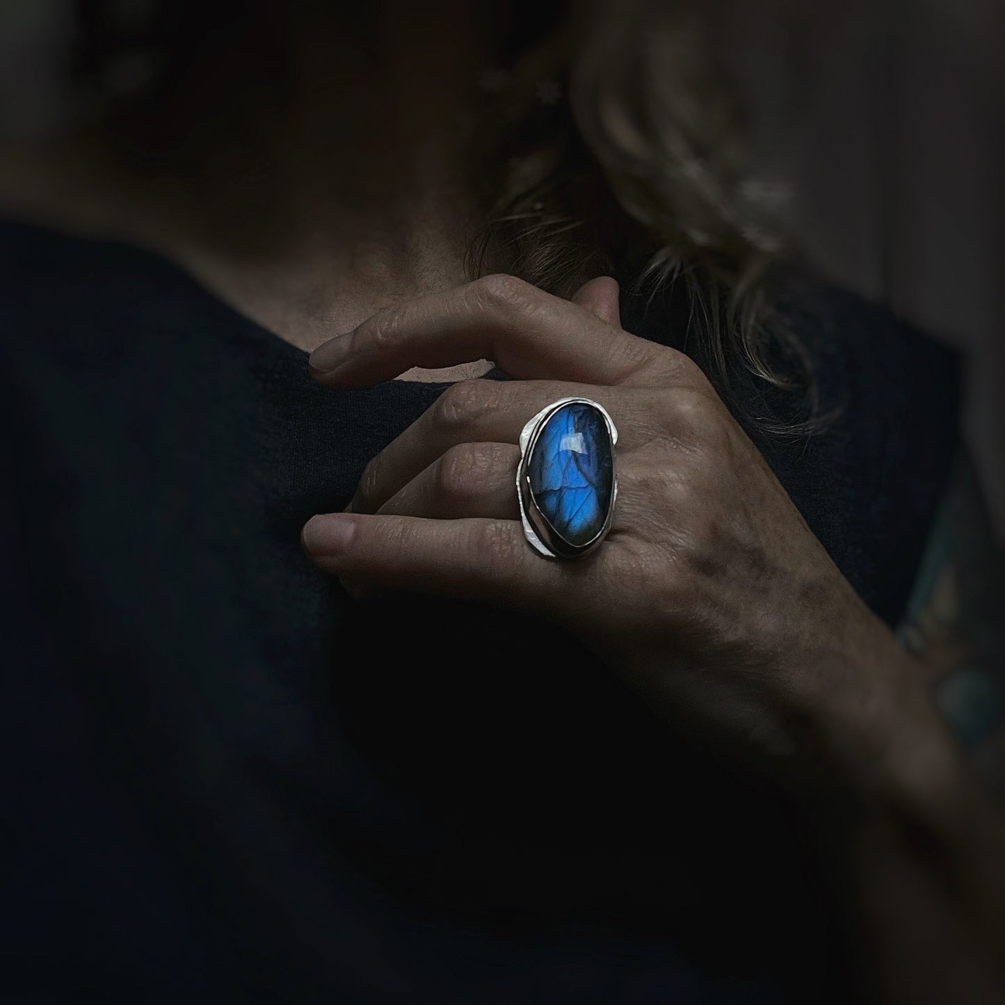 Labradorite Ring