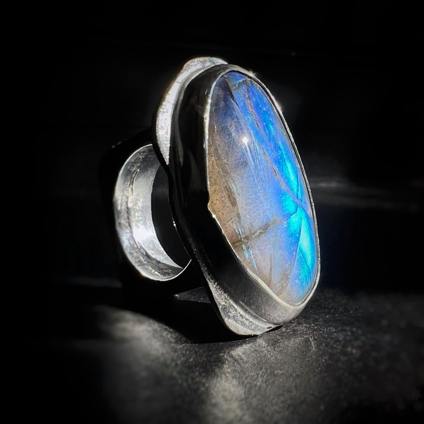 Labradorite Ring