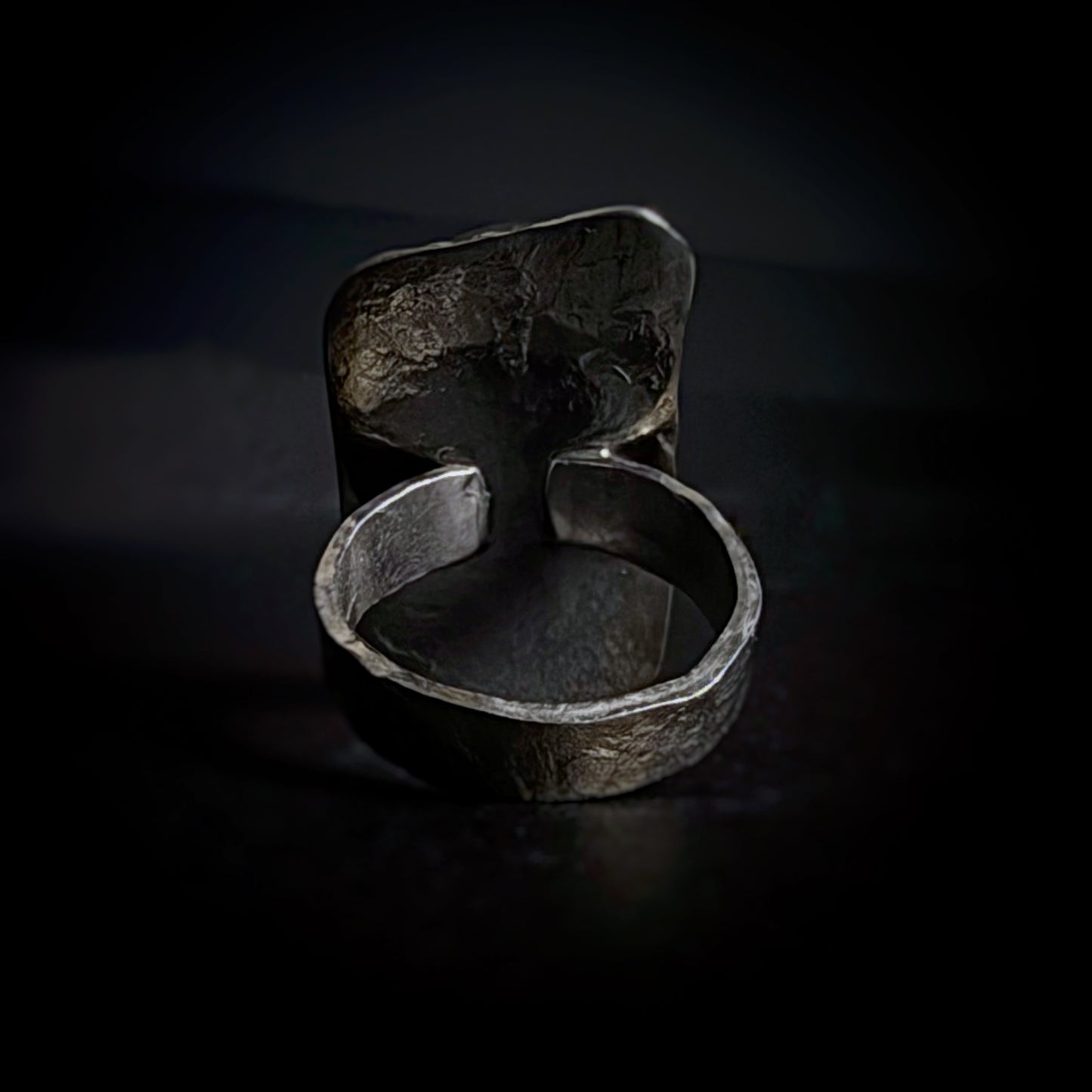 Labradorite + Denim (Yes!!) Ring