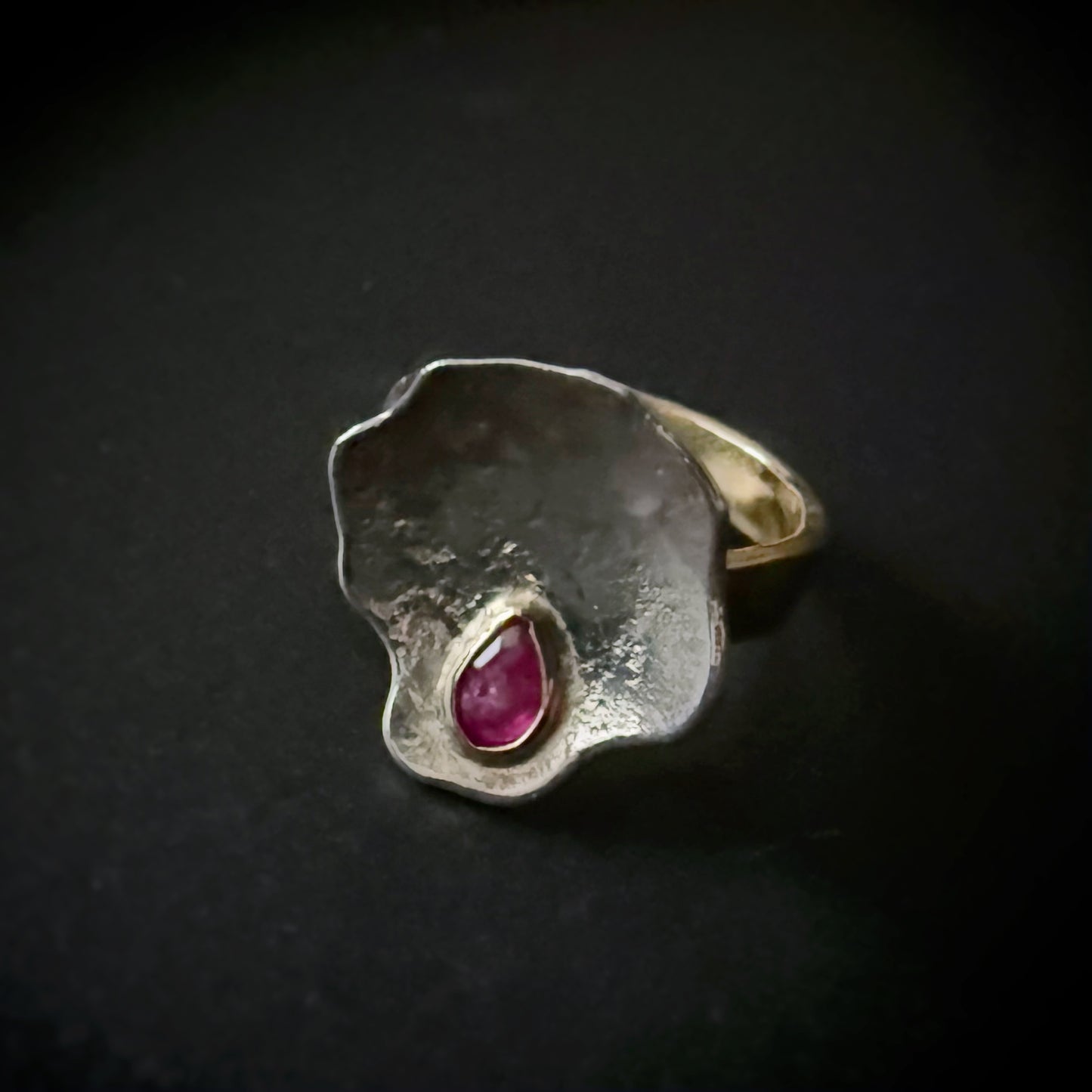 Ruby “Fire Within” Mixed Metal Ring