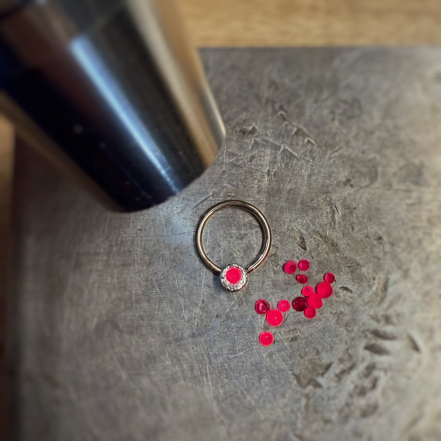 Ruby Septum Ring (10mm/16g)