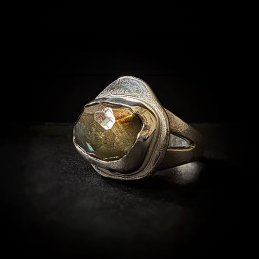 Labradorite Cocktail Ring