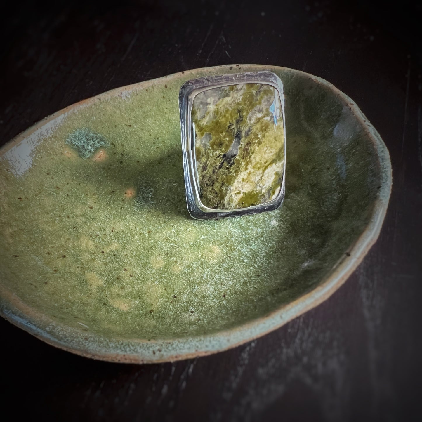Ceramic Ring + Trinket Dish - Oval